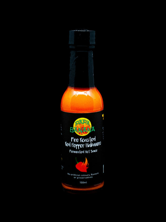 Papa Banana Fire Roasted Red Pepper Fermented Hot Sauce image 0